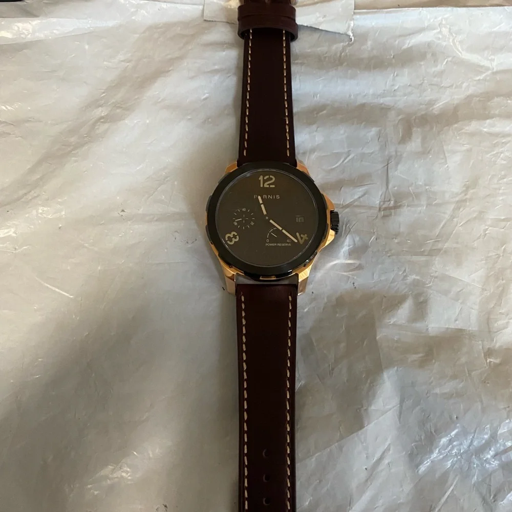 New Men’s Parnis Automatic Mechanical Watch